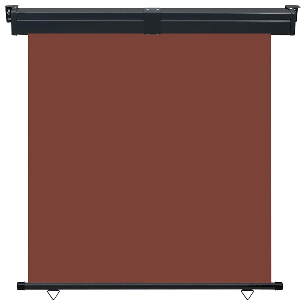 Toldo lateral para varanda 165x250 cm castanho