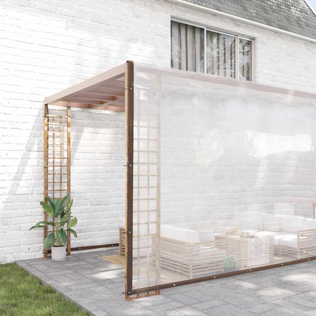 Encerado transparente com ilhós 12x12 m polietileno