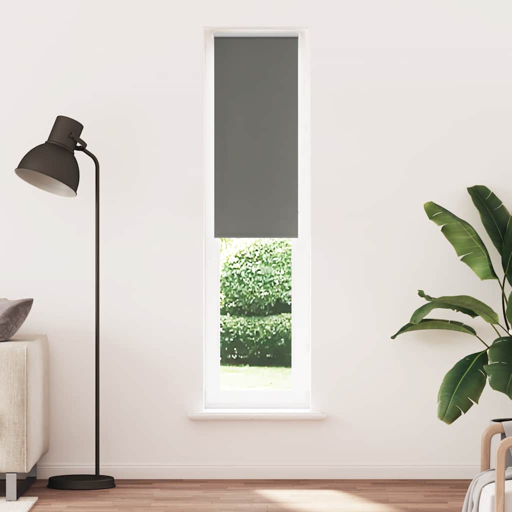 Persiana de enrolar 55x210 cm largura tecido 50,7 cm poliéster