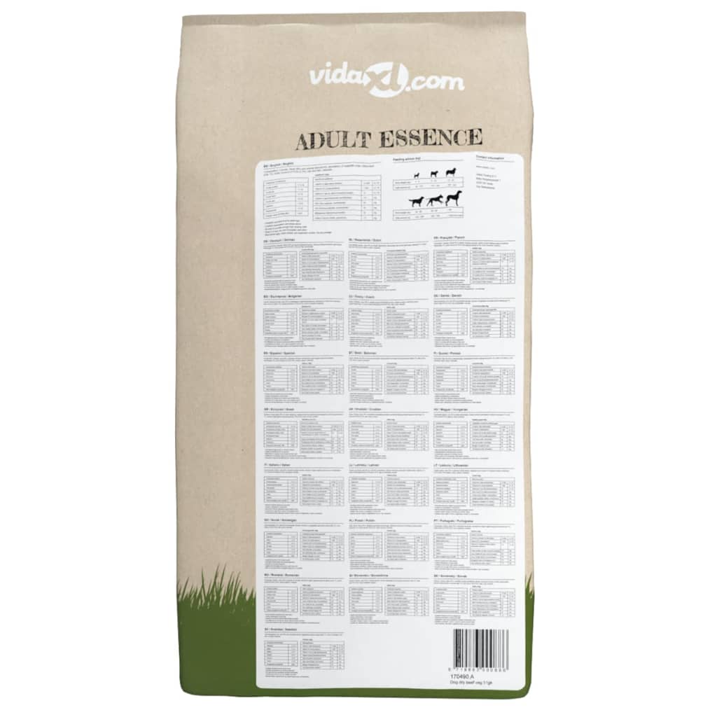 Ração premium para cães adult essence beef 15 kg