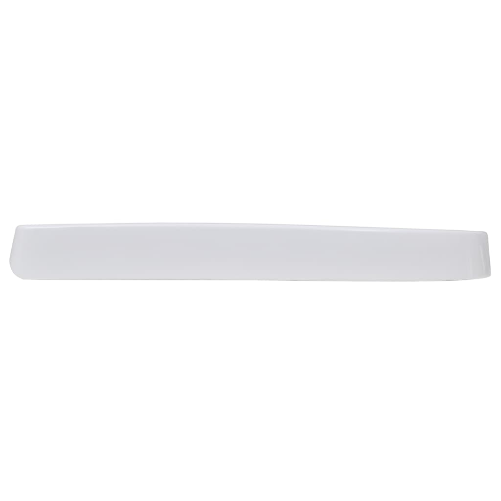 Assentos sanita com tampas de fecho suave 2 pcs plástico branco
