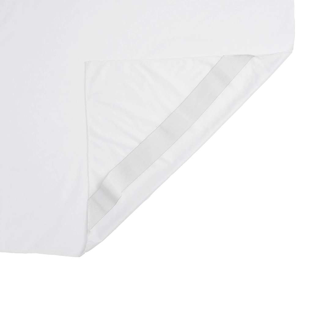 Protetor de colchão impermeável 80x200 cm branco