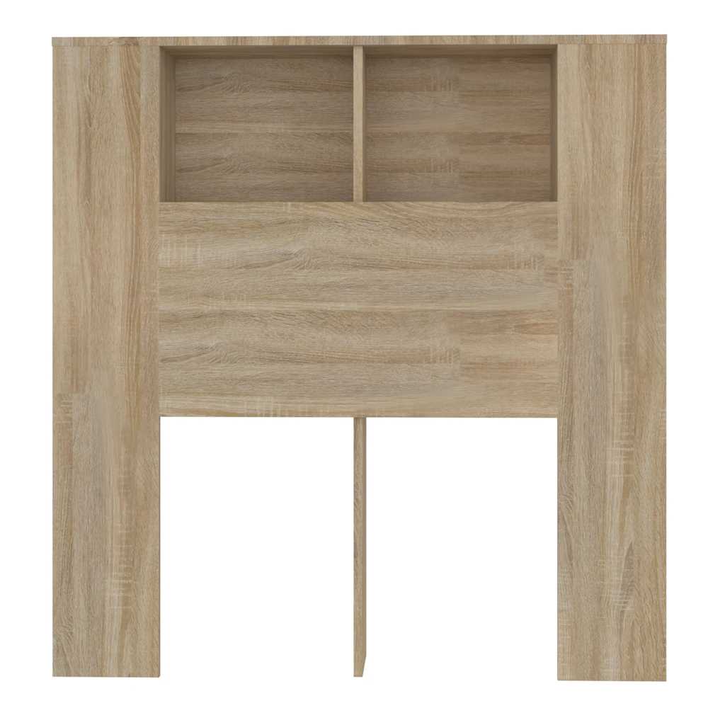 Armário de cabeceira 100x18,5x102,5 cm carvalho sonoma