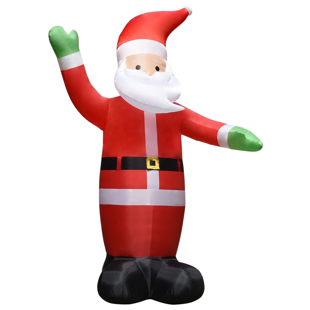 Pai natal insuflável com luzes LED IP44 3 m