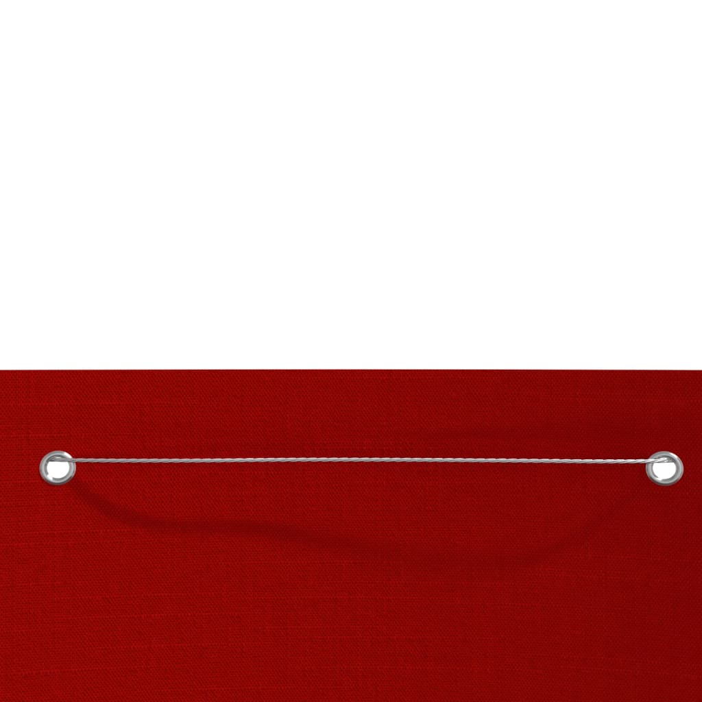Tela de varanda 140x240 cm tecido oxford vermelho