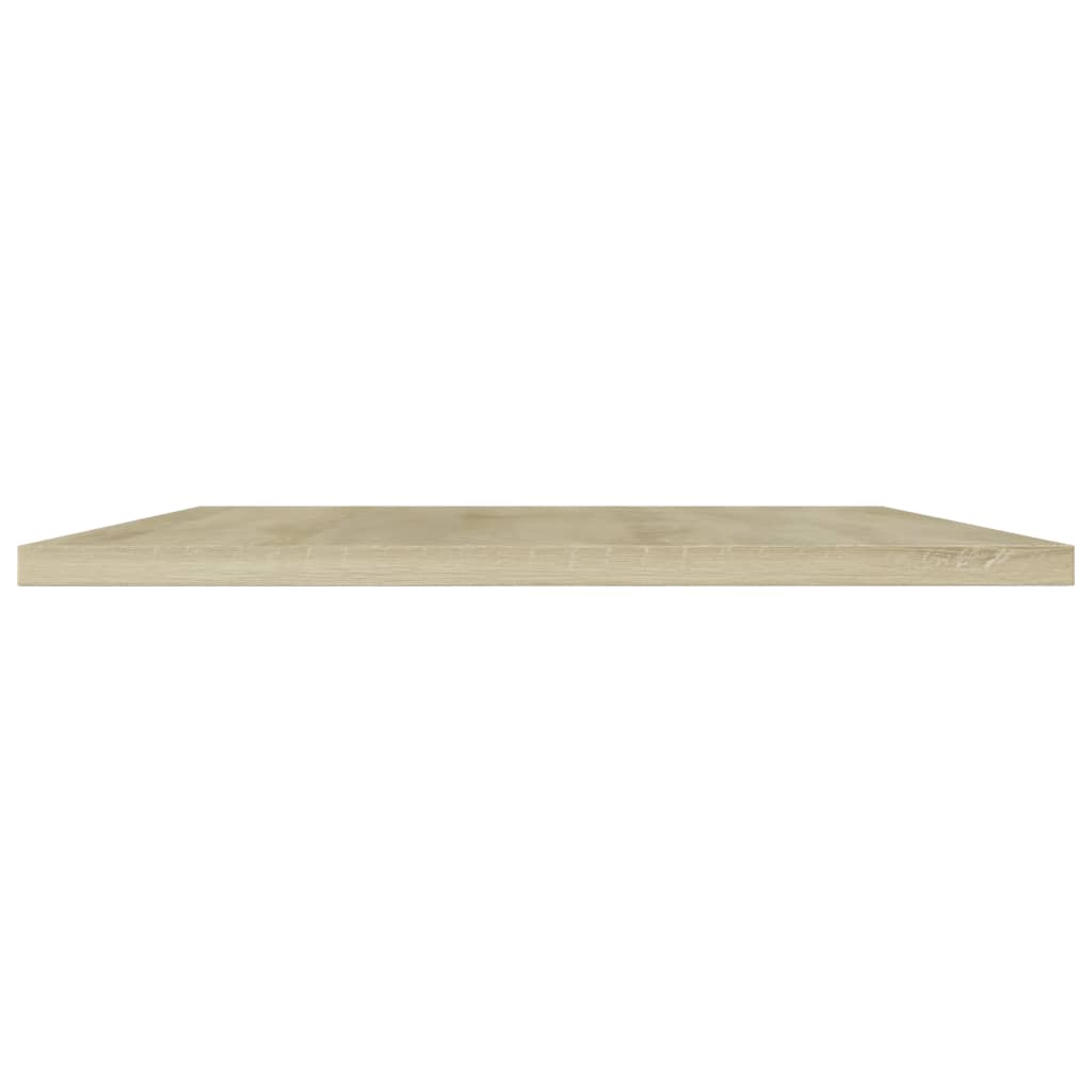 Prateleiras estante 4pcs 80x40x1,5cm contraplacado cor carvalho