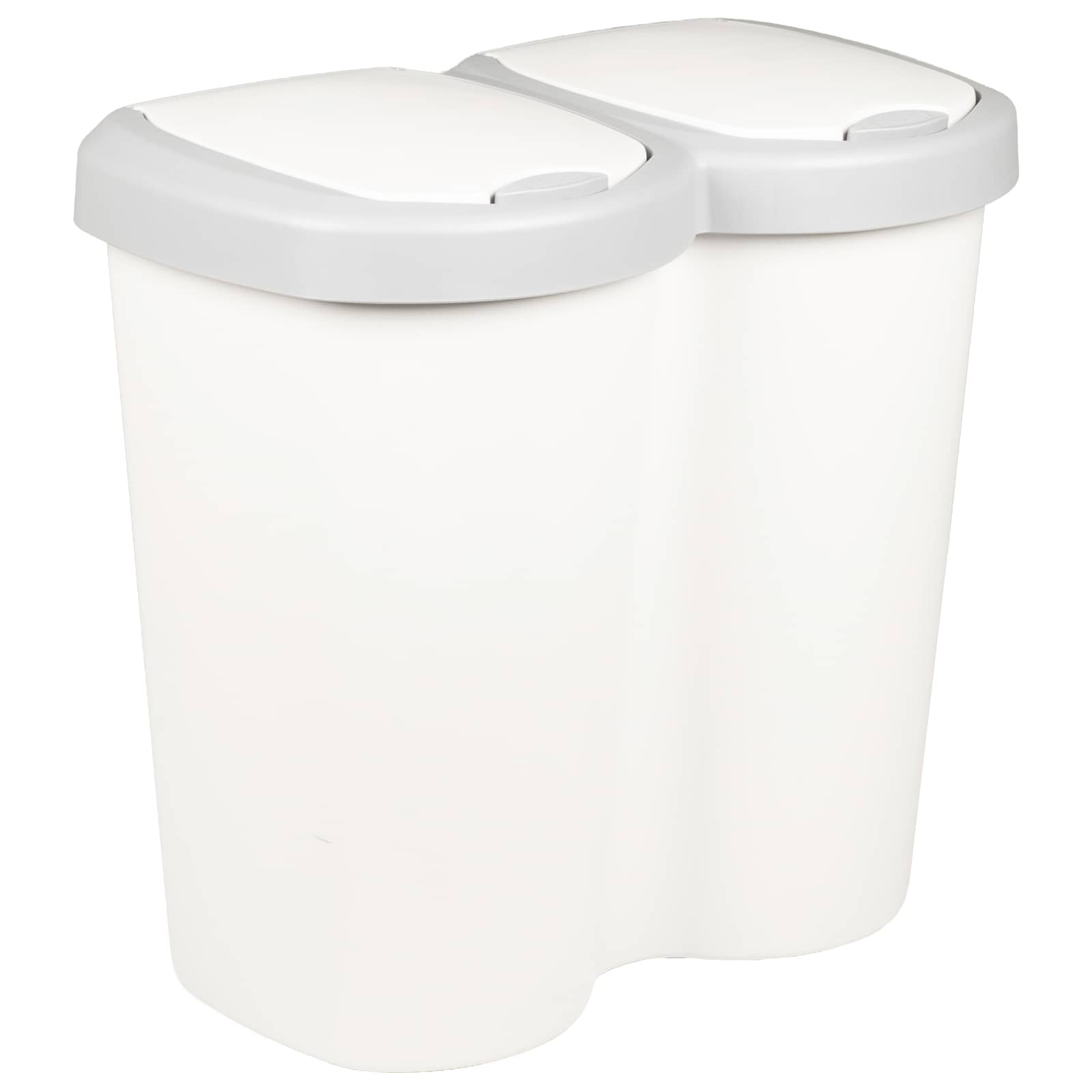 Lixeira branco 49,5 x 30 x 46,5 cm PP