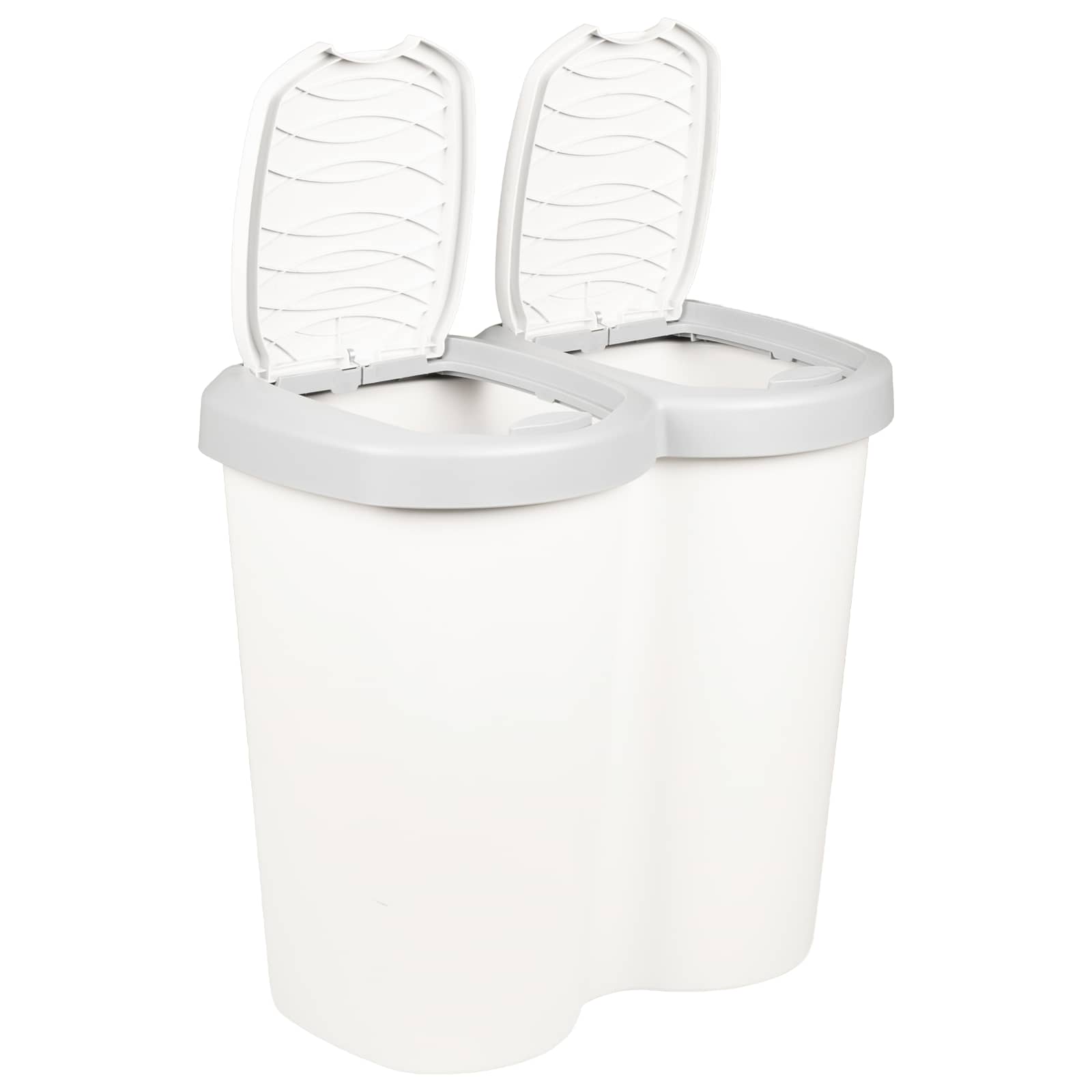 Lixeira branco 49,5 x 30 x 46,5 cm PP