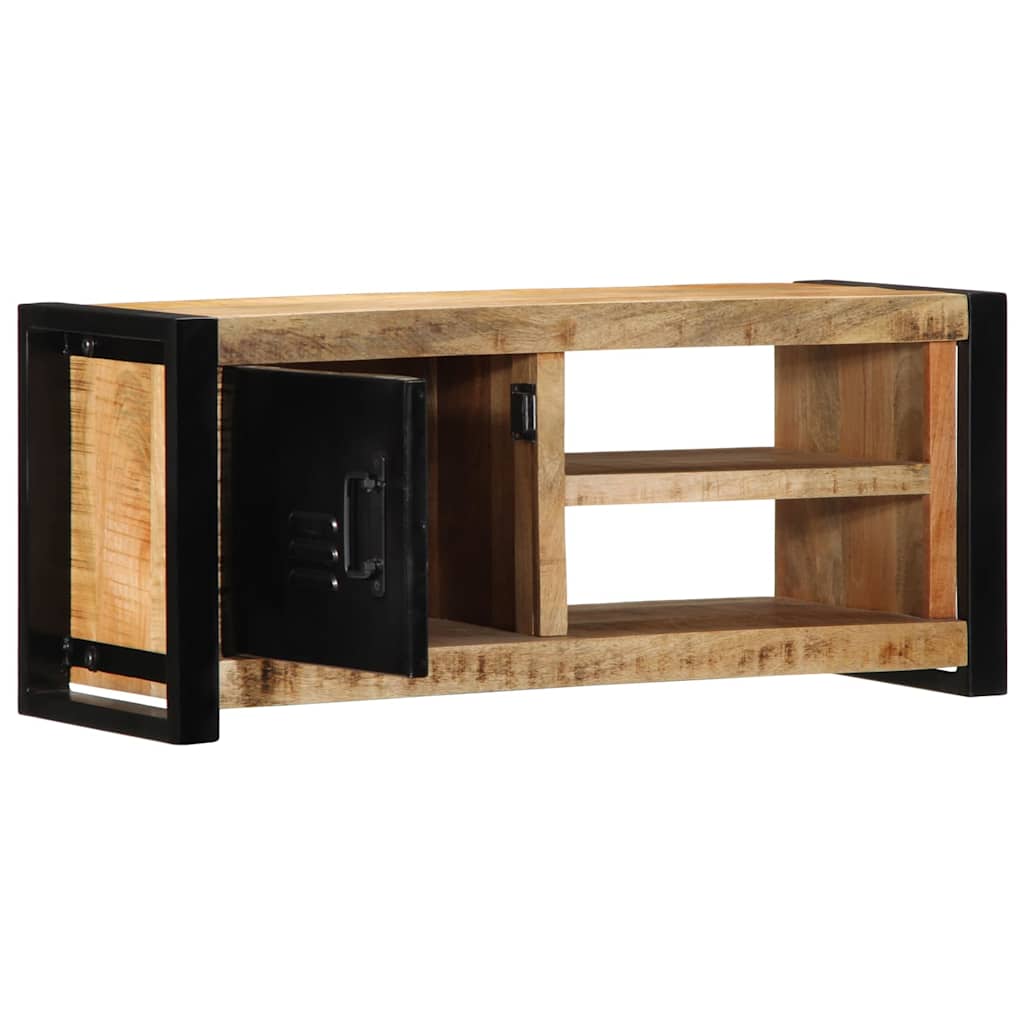 Móvel de TV 80x30x35 cm madeira mangueira áspera maciça