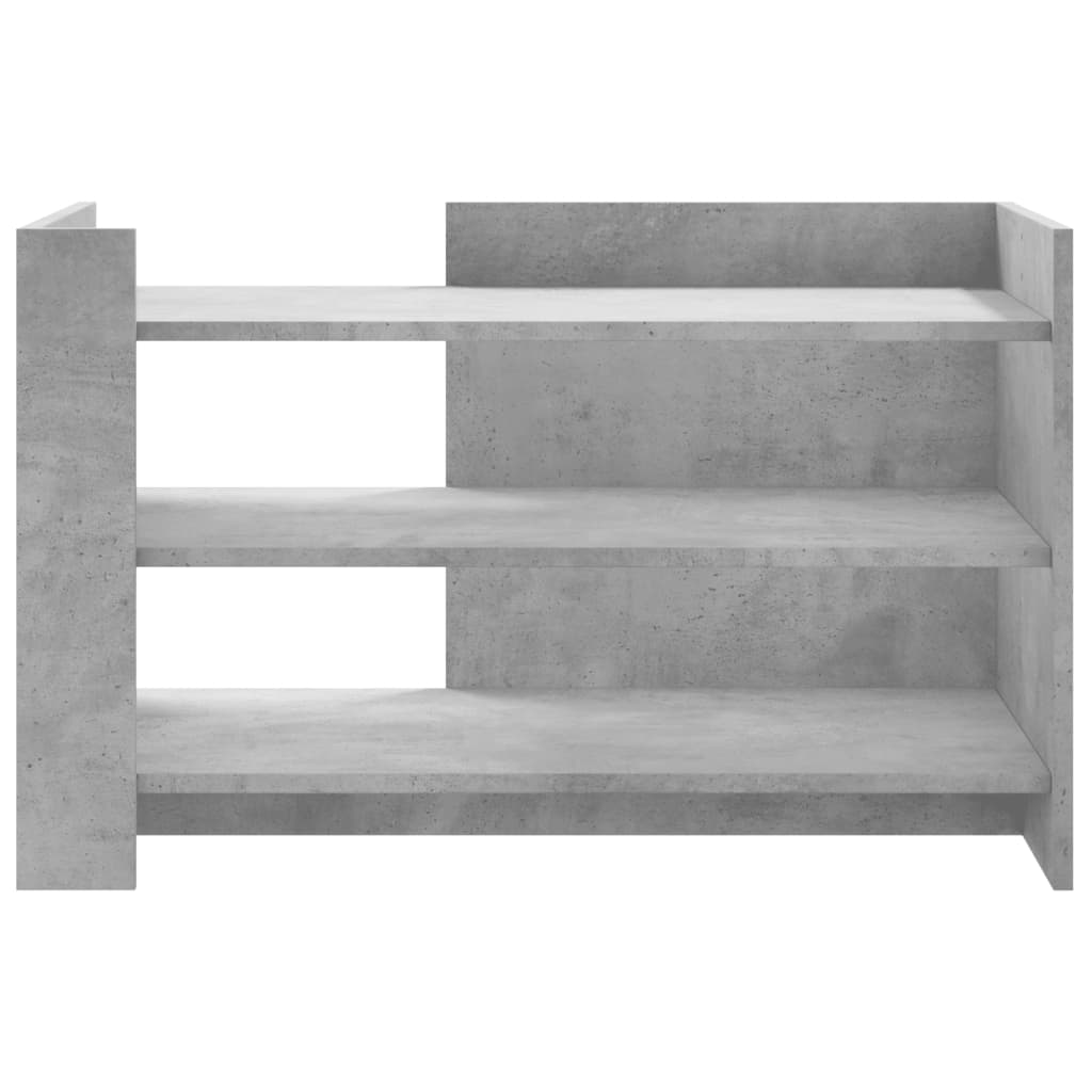 Mesa de centro 80x50x50 cm derivados de madeira cinza cimento