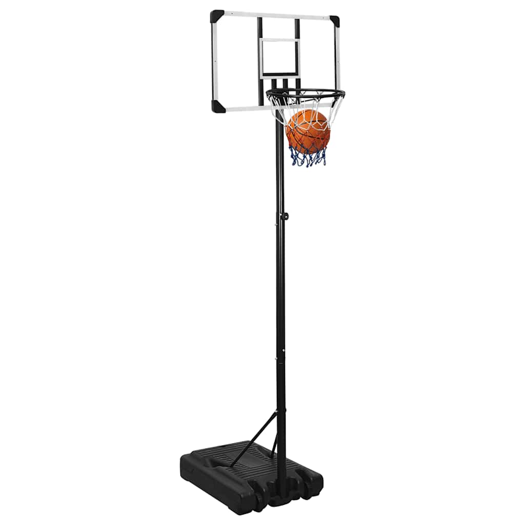 Tabela de basquetebol 235-305 cm policarbonato transparente