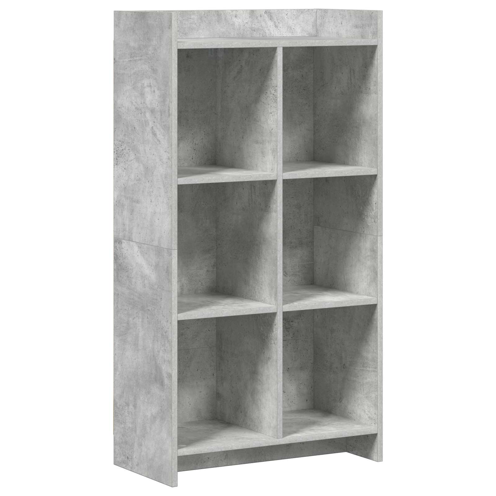 Estante cinza concreto 59 x 30 x 111 cm derivados de madeira