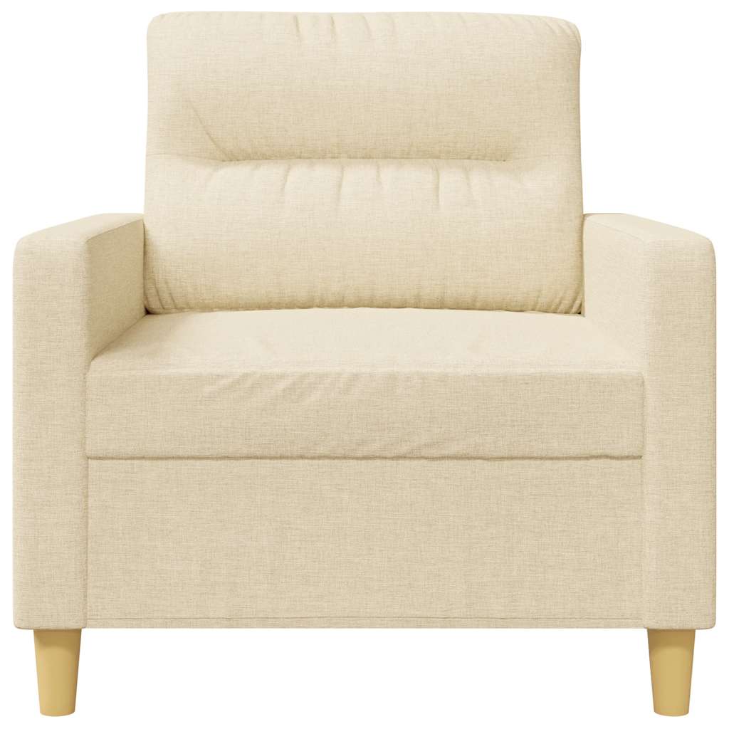 Poltrona 60 cm tecido cor creme