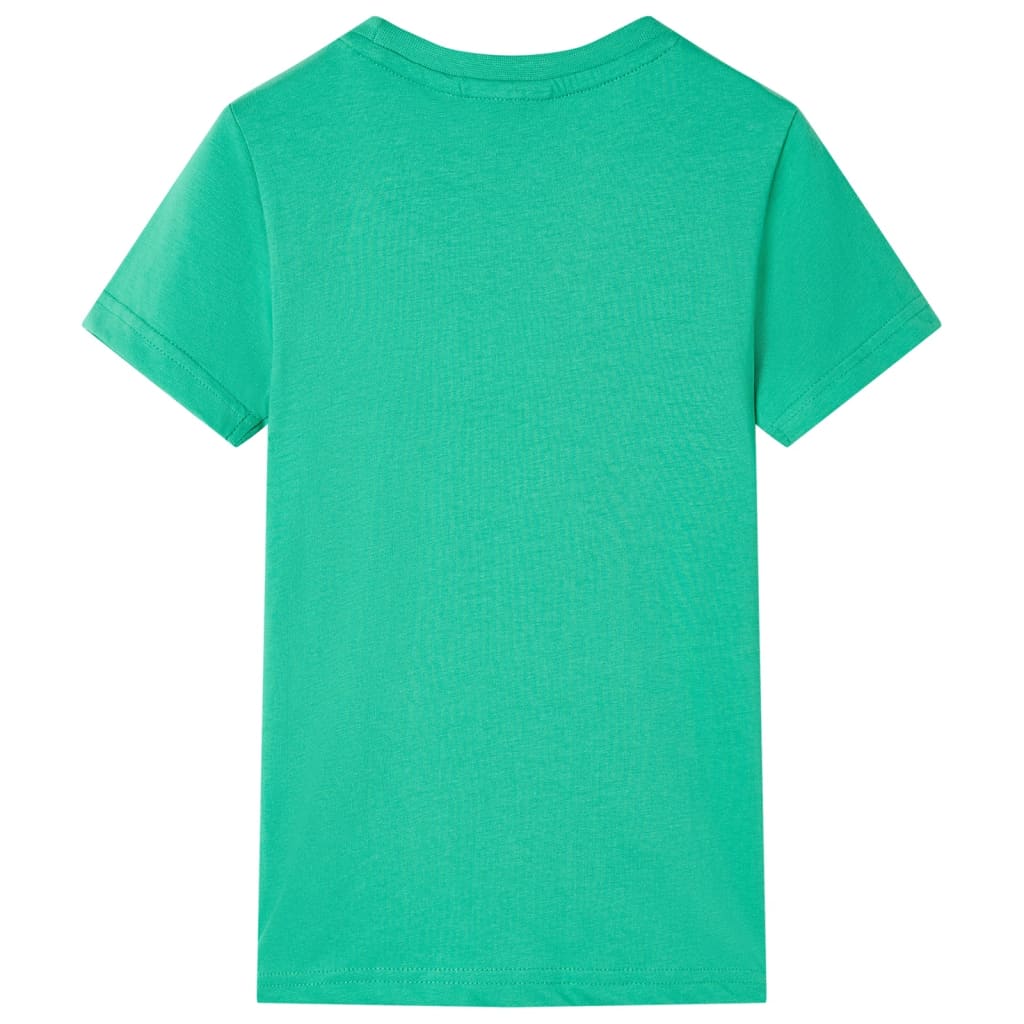 T-shirt de criança verde 104