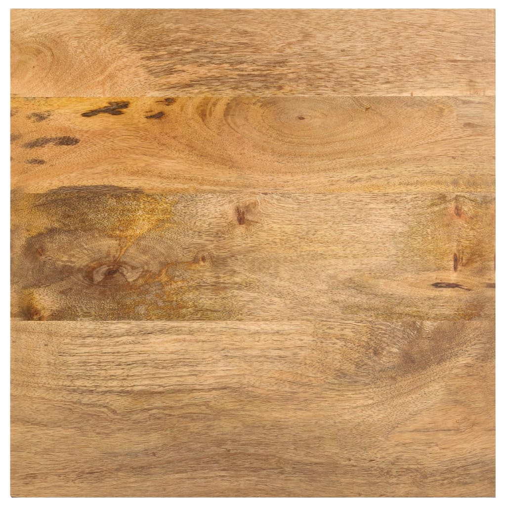 Mesa de apoio 43x43x40 cm madeira de mangueira maciça