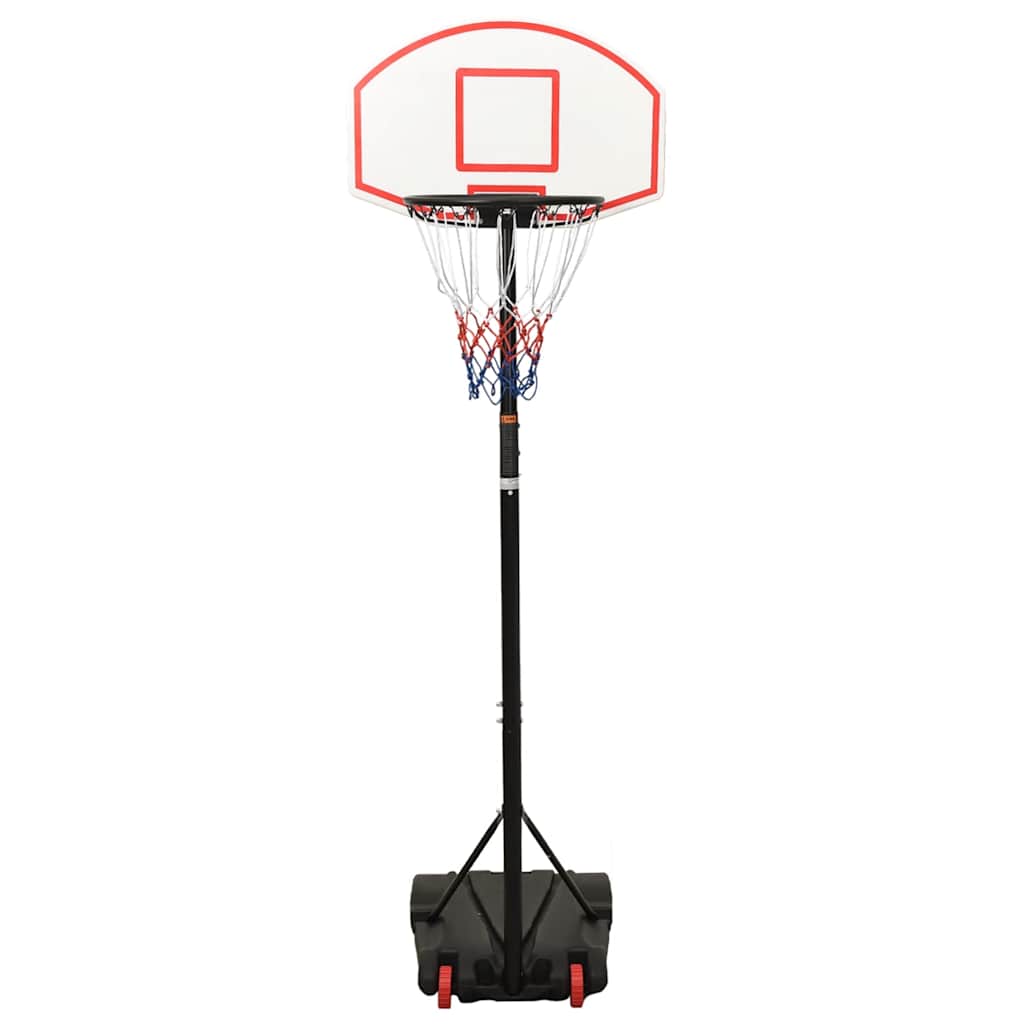 Tabela de basquetebol 216-250 cm polietileno branco