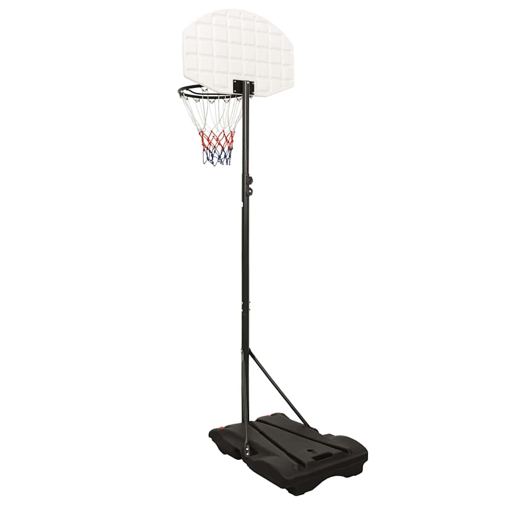 Tabela de basquetebol 216-250 cm polietileno branco