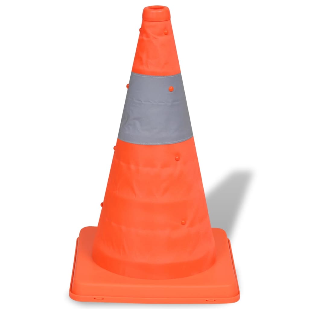 5 Pop-up cones de sinalização 42 cm