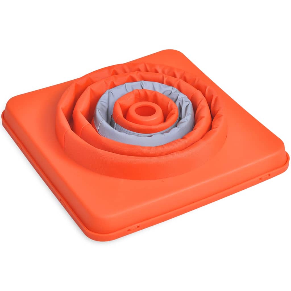 5 Pop-up cones de sinalização 42 cm