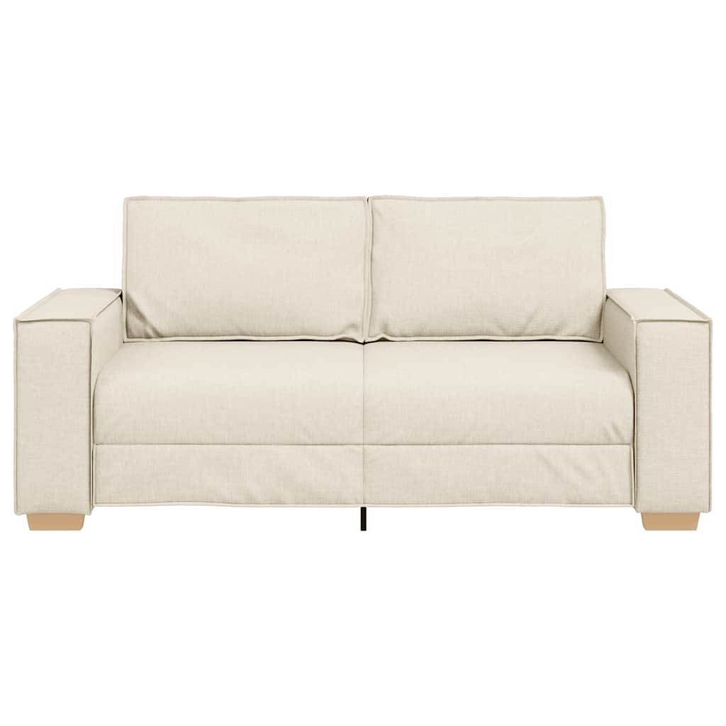 Sofá de 2 lugares em linho 180x78x84 cm