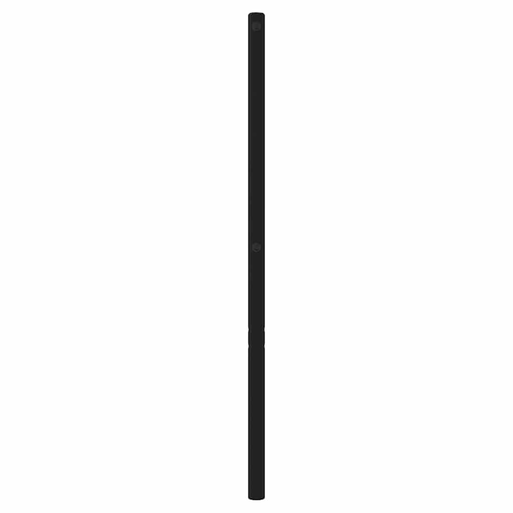Cabeceira de substituição 200 cm metal preto