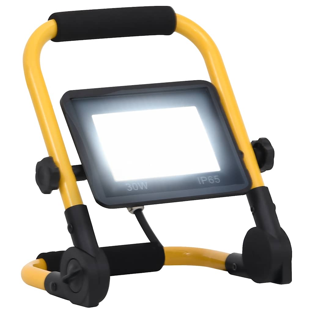 Projetor c/ iluminação LED e pega 30 w branco frio