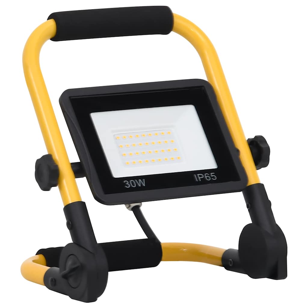 Projetor c/ iluminação LED e pega 30 w branco frio