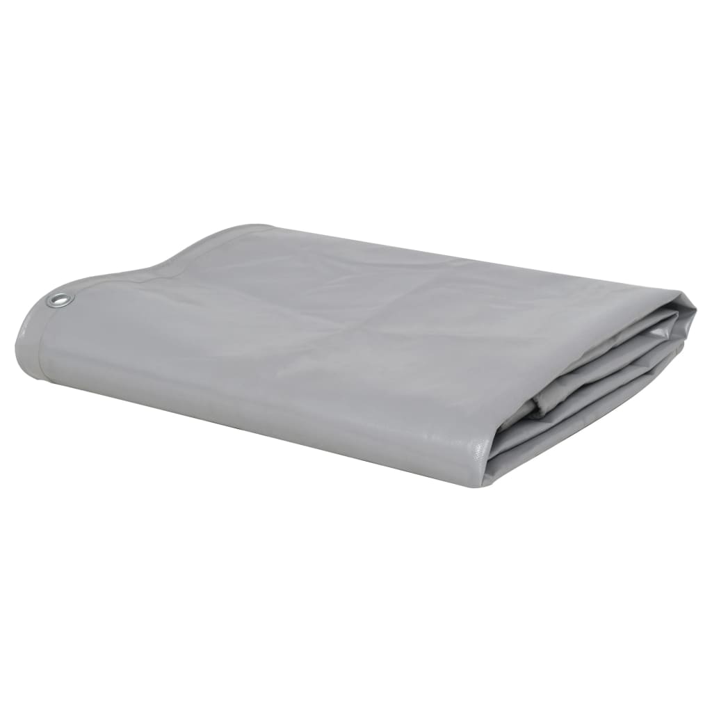 Lona 650 g/m² 3x4 m cinzento