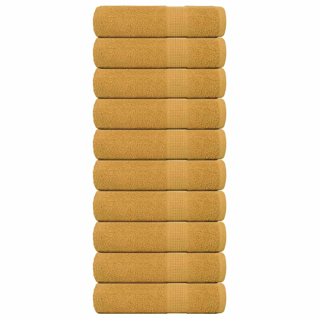 Toalhas de banho frogn 10 pcs 100x150cm 360 g/m² vermelho