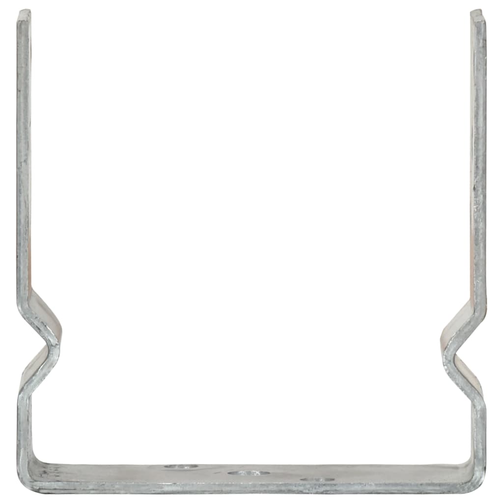 Âncoras de vedação 12 pcs 14x6x15 cm aço galvanizado prateado