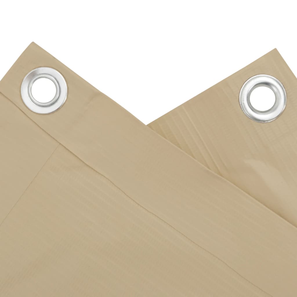 Tela de varanda 90x500 cm tecido oxford bege