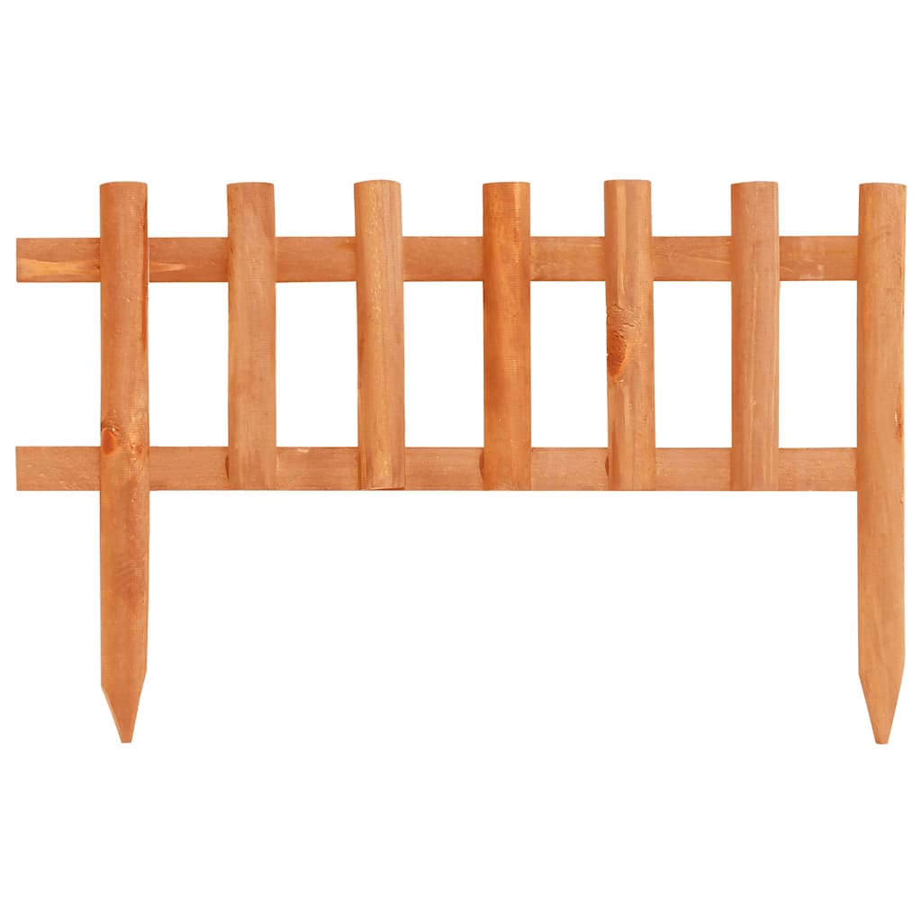 Bordas de relvado 10 pcs 4,4 m abeto
