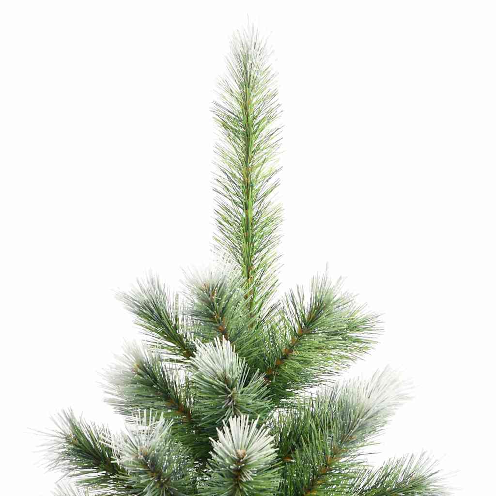 Árvore de natal artificial articulada c/ flocos de neve 180 cm