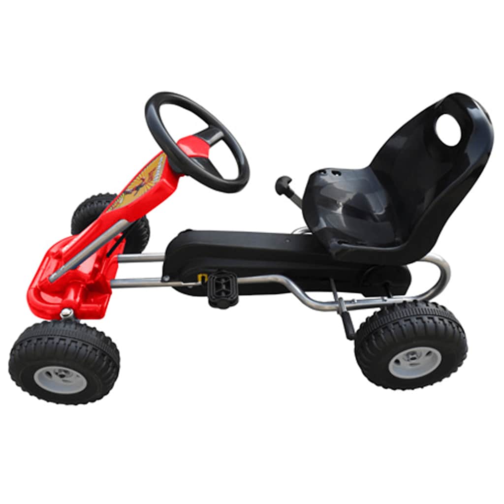 Kart a pedais vermelho