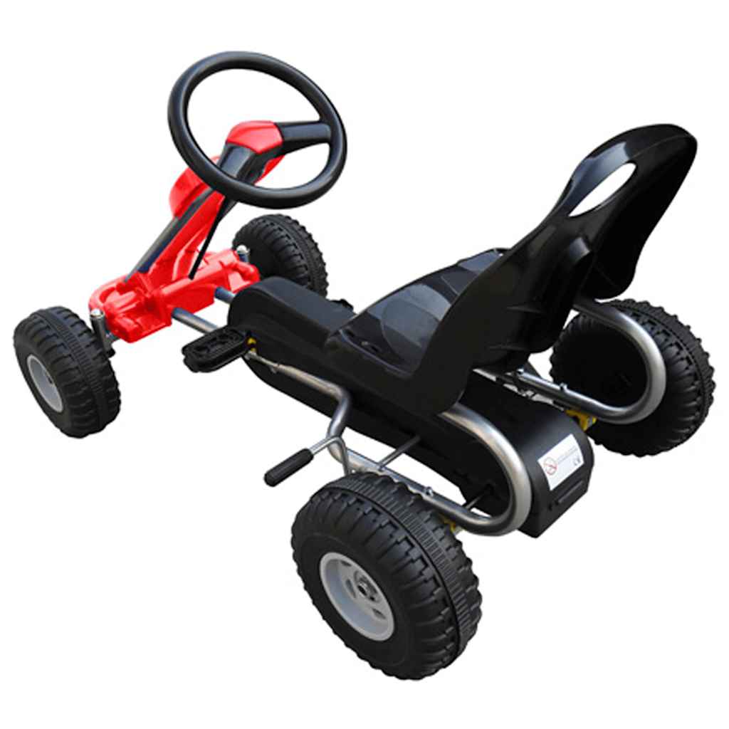 Kart a pedais vermelho