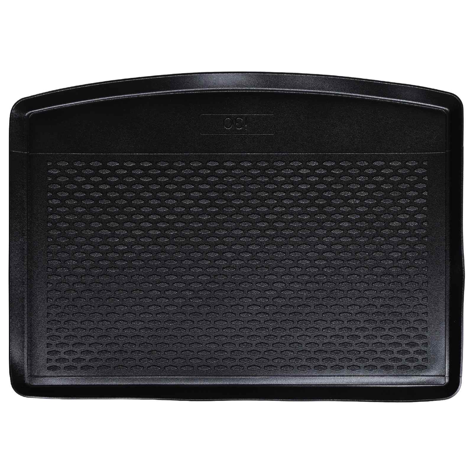 Tapete de porta-malas preto borracha