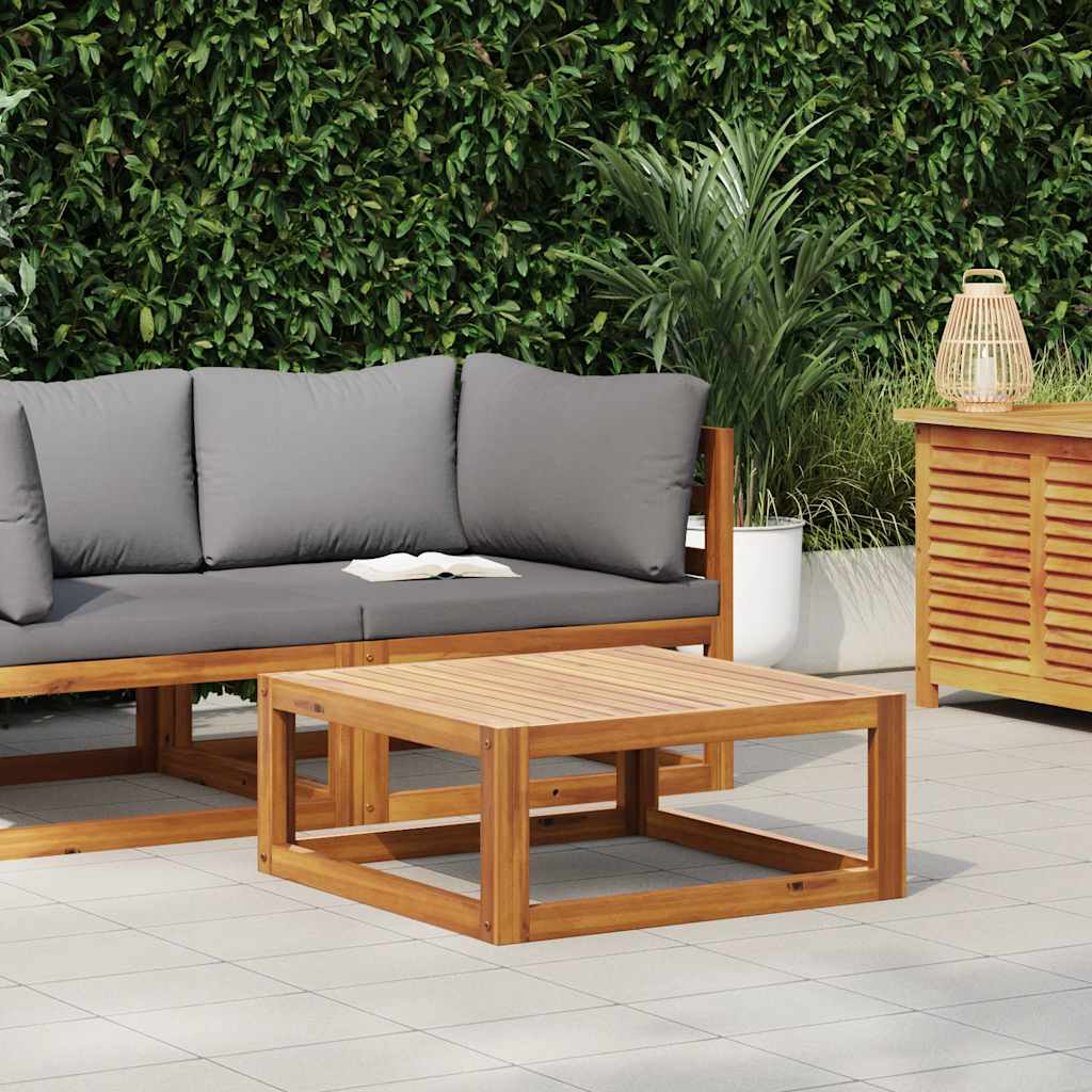 Mesa de centro 68x68x29 cm madeira de acácia maciça