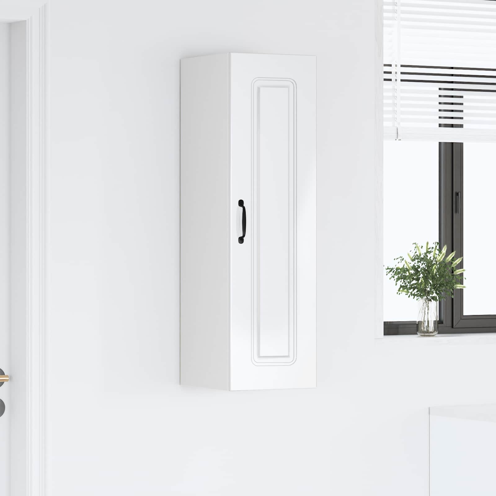 Painel de lava-louça kalmar branco brilhante 30 x 31 x 100 cm