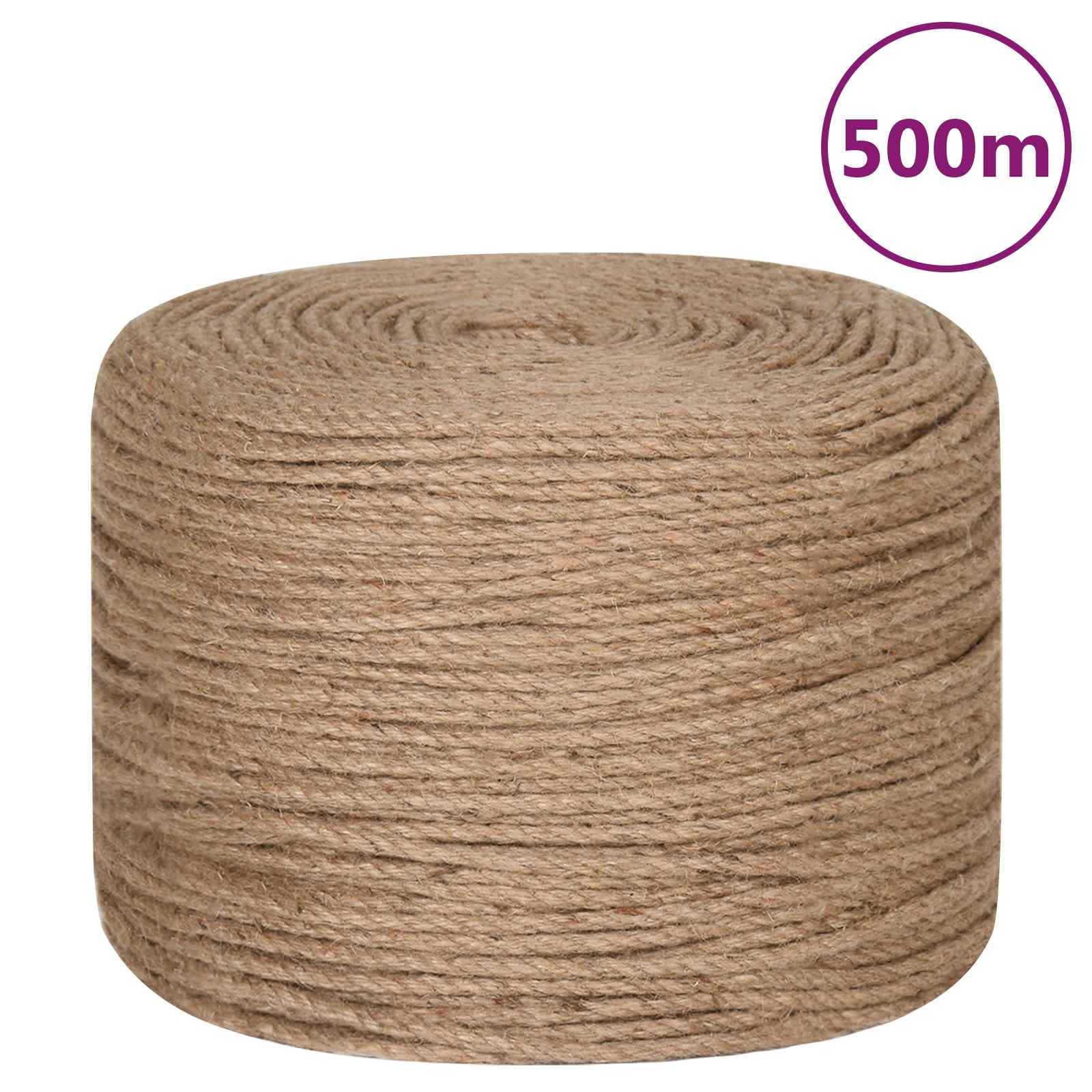 Corda 100% juta 6 mm 500 m