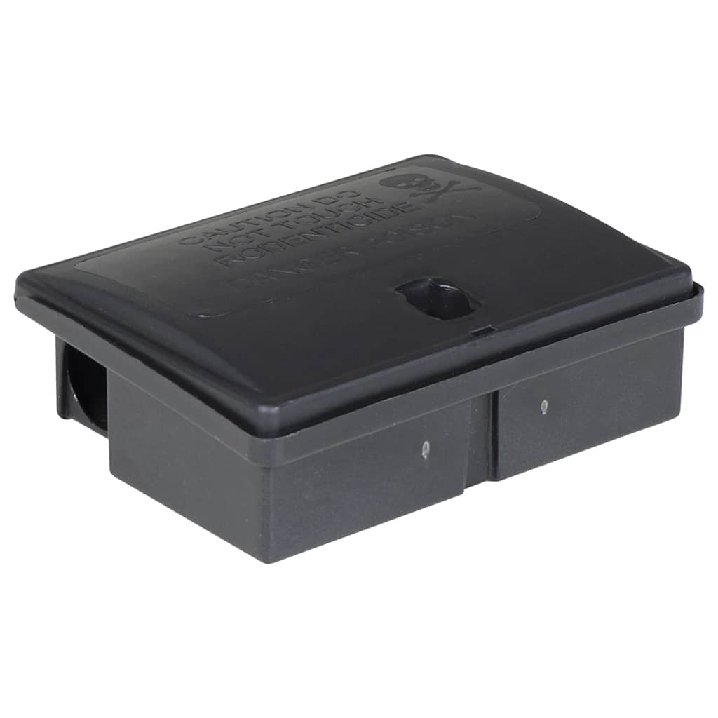 Armadilhas para ratos 20 pcs preto 13x10x4 cm