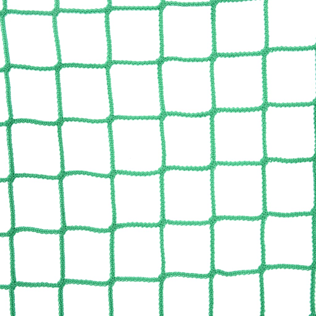 Rede para reboque com corda elástica 8x3,5 m PP verde