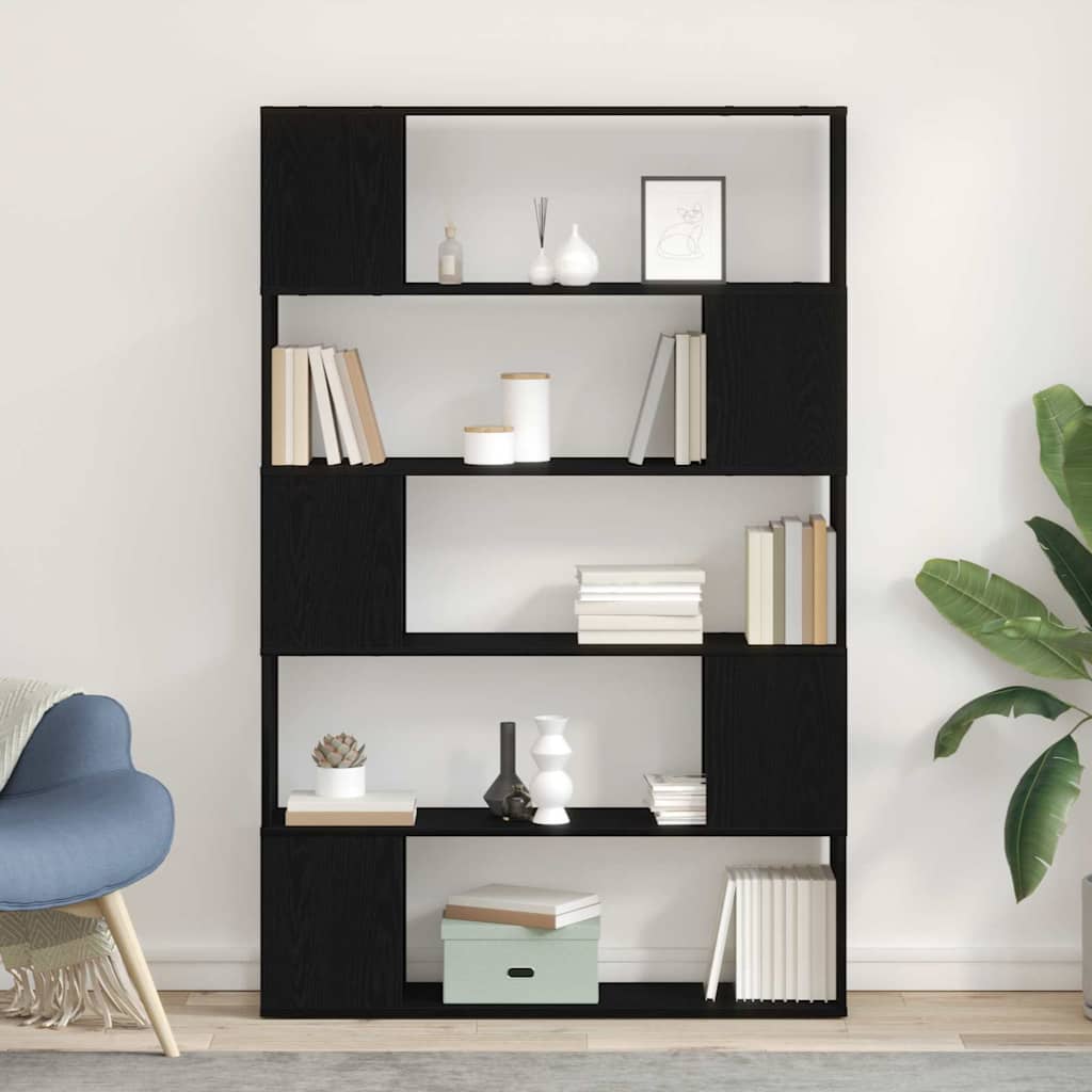 Conjunto de móvel de TV 100 x 24 x 155 cm carvalho preto
