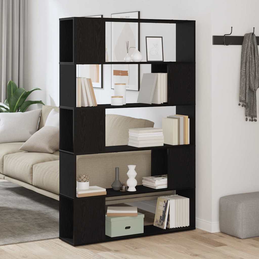 Conjunto de móvel de TV 100 x 24 x 155 cm carvalho preto