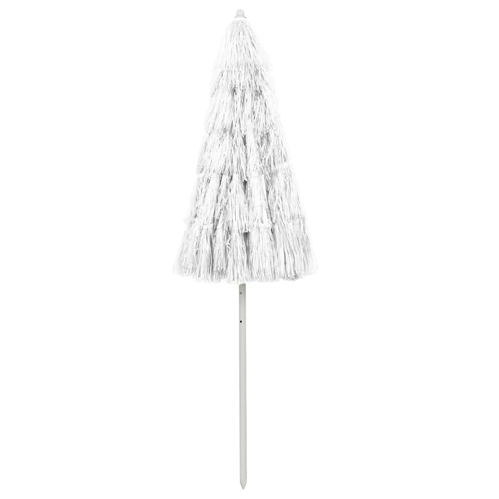 Guarda-sol de praia hawaii 240 cm branco