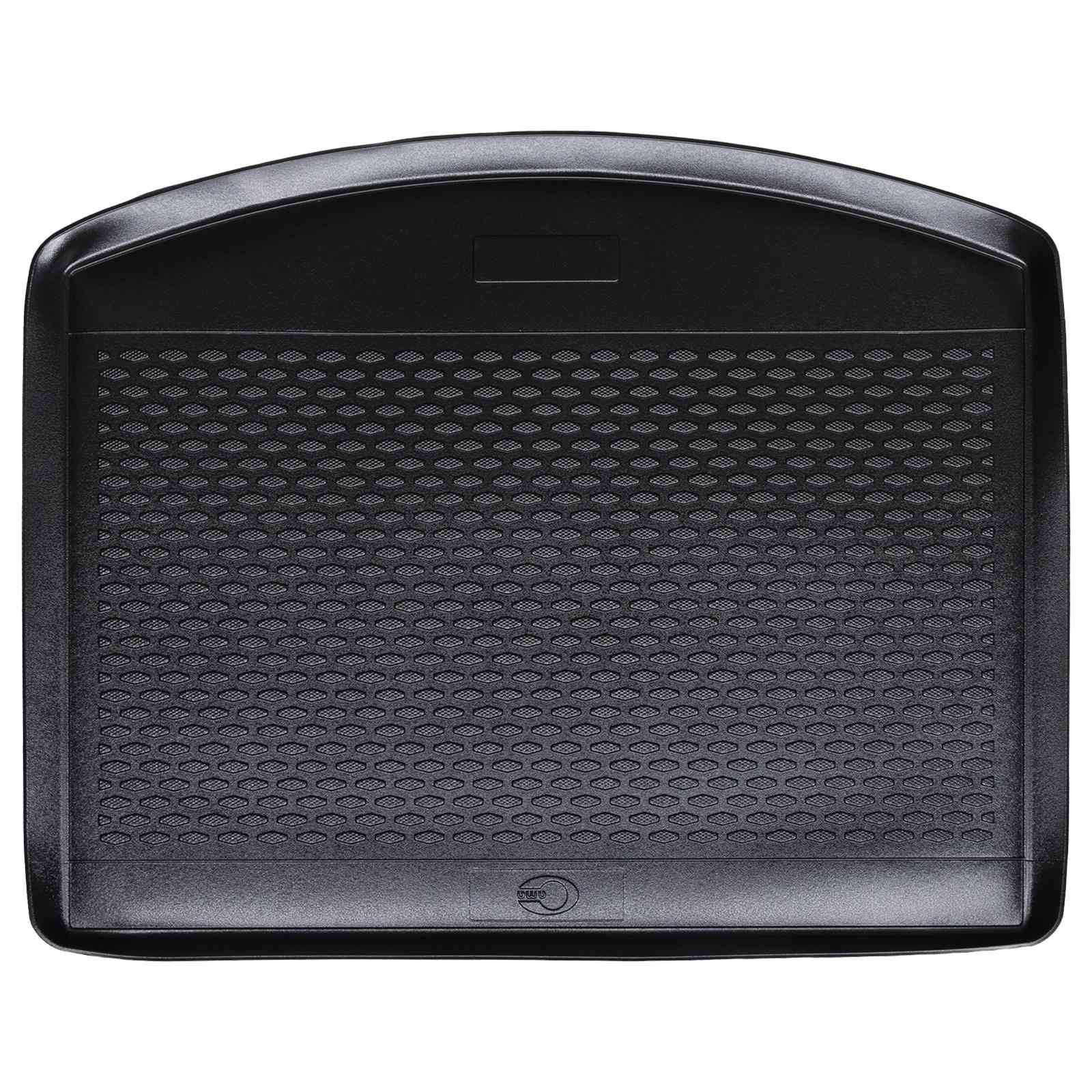 Tapete de porta-malas preto borracha