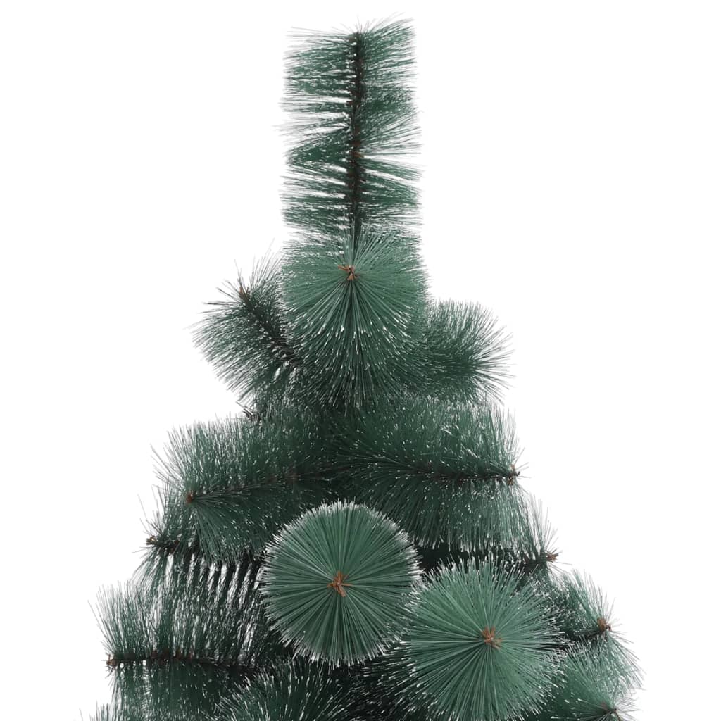 Árvore de natal artificial com suporte 120 cm PET verde