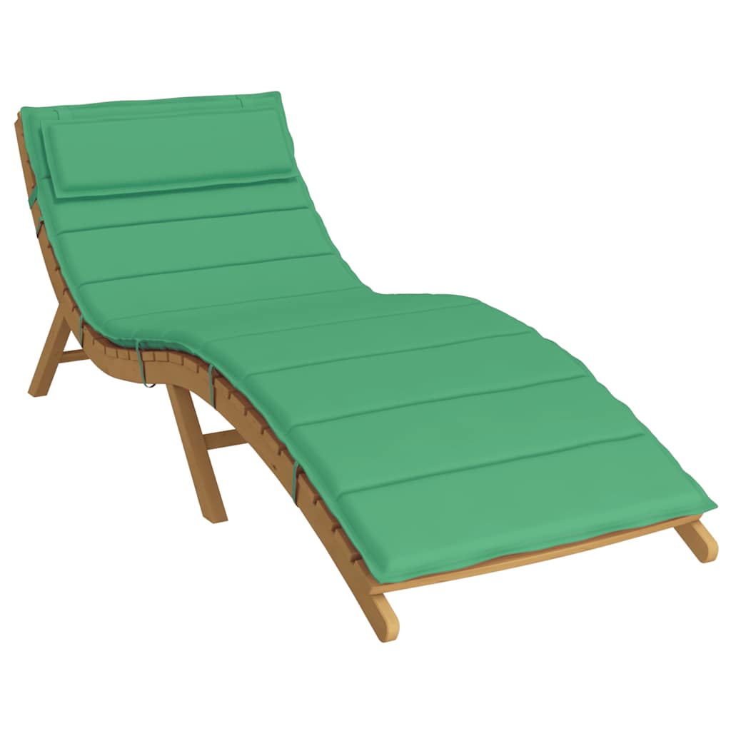 Almofadão p/ espreguiçadeira 180x60x4 cm tecido oxford verde