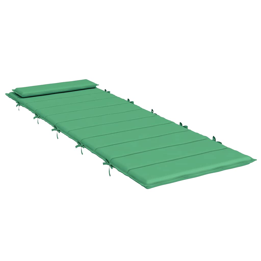Almofadão p/ espreguiçadeira 180x60x4 cm tecido oxford verde