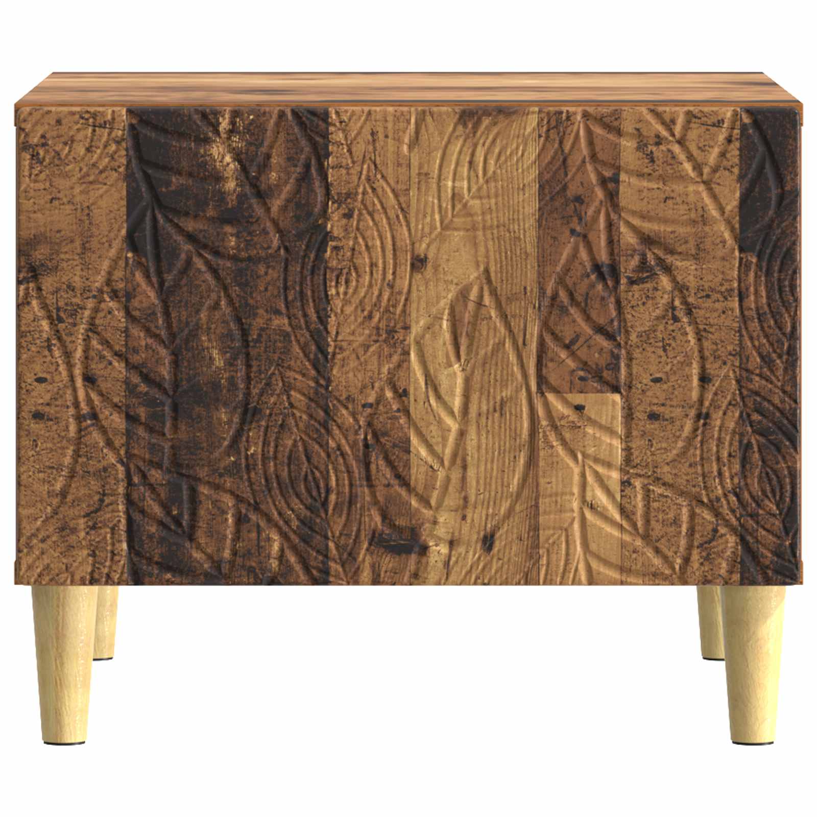 Mesa de centro madeira antiga 50 x 49 x 40 cm
