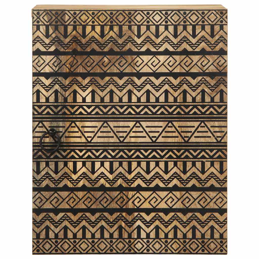 Armário suspenso para wc 38x33,5x48 cm mangueira maciça preto